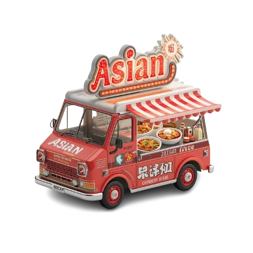 Asian truck