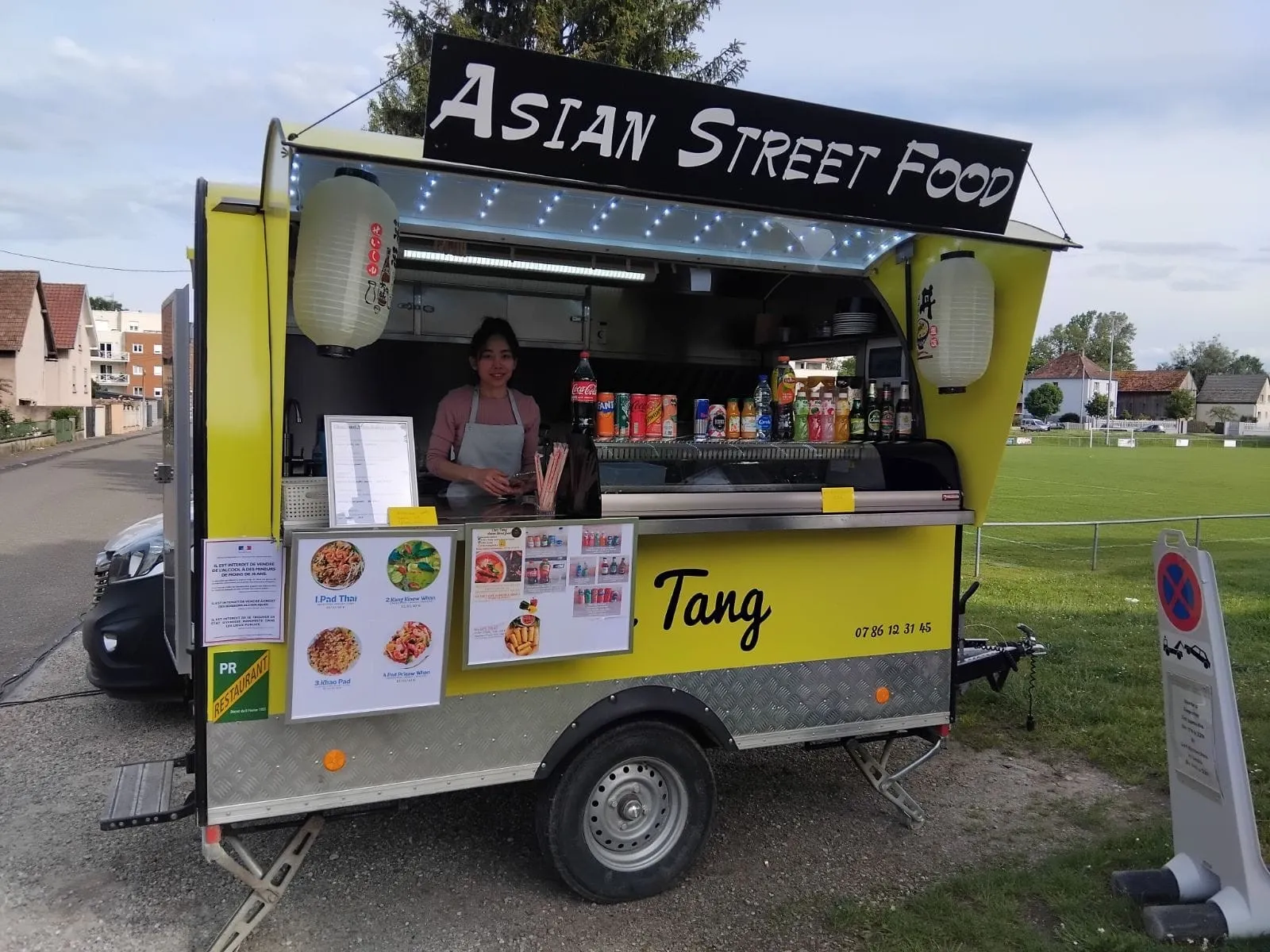 Food truck wok asiatique The Tasty Food