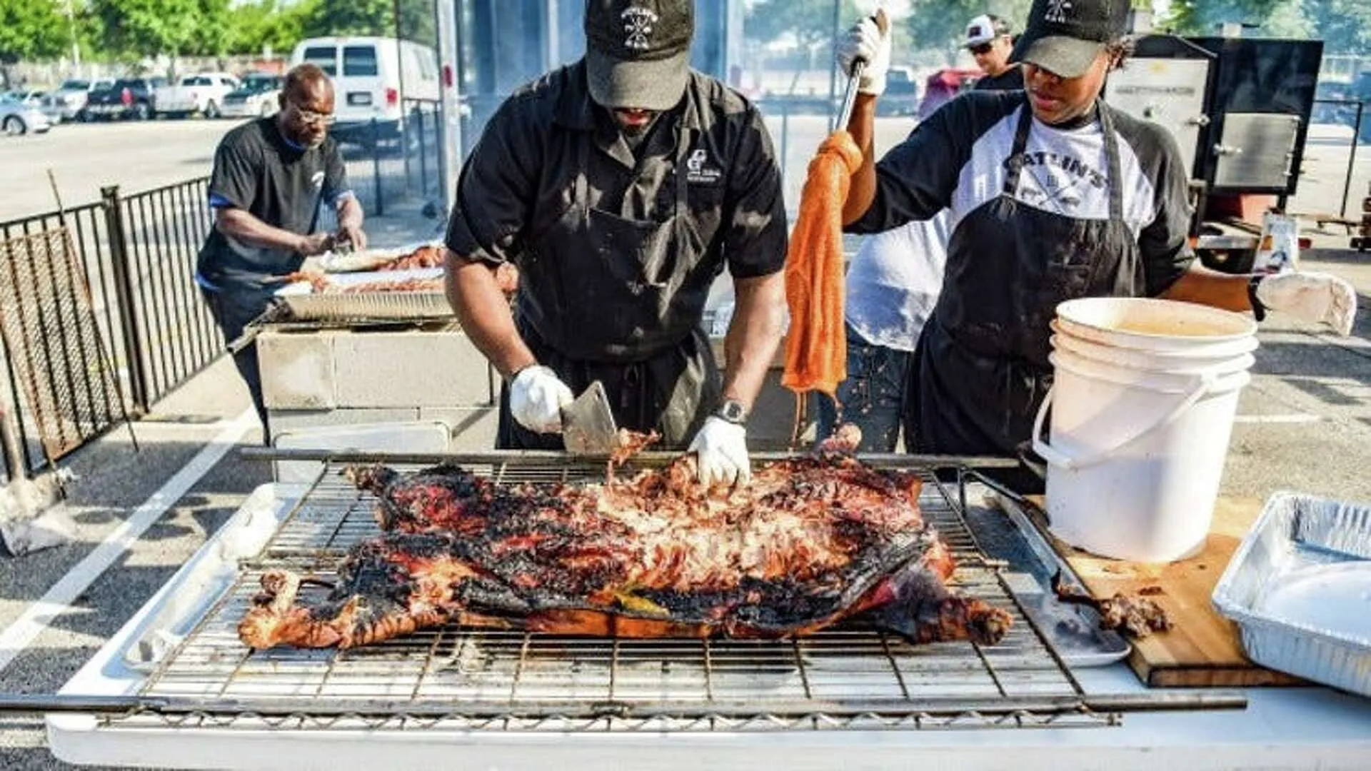 Buffet barbecue The Tasty Food pour evenement